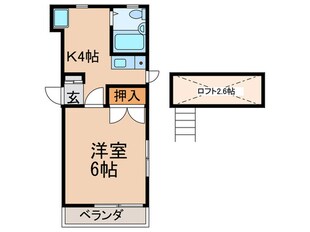 小林ハイツの物件間取画像